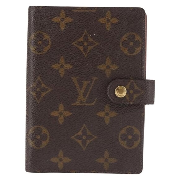 LOUIS VUITTON Monogram Agenda PM Day Planner Cover R20005 LV Auth 146032 - Picture 2 of 16
